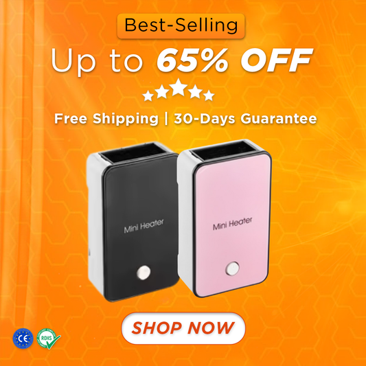 FastCare® Portable Electric Heater Desktop Hand