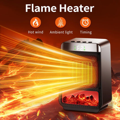 FastCare® Home Heater 3D Dynamic Flame
