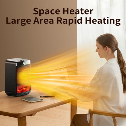 FastCare® Home Heater 3D Dynamic Flame